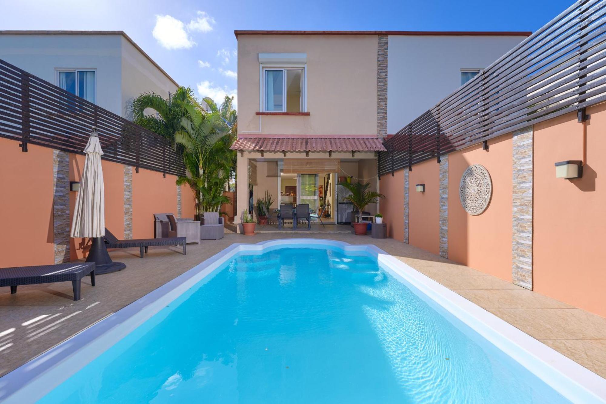 Villa Pearl, 3 Chambres, Piscine Privee A Pointe Aux Piments Exterior photo